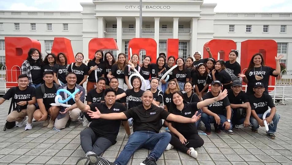 Stealth Agents team members collaborating