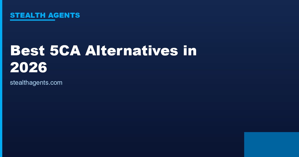 5CA alternatives comparison for 2026