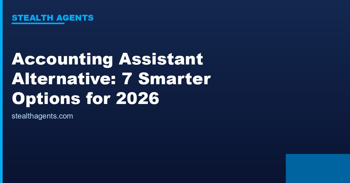Accounting assistant alternative options compared for 2026
