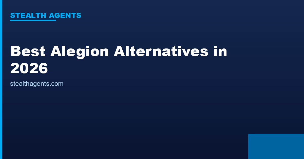 Best Alegion Alternatives in 2026: Top Services Compared