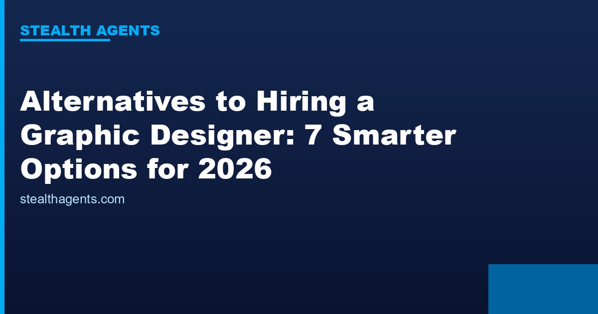Alternatives to hiring a graphic designer compared for 2026