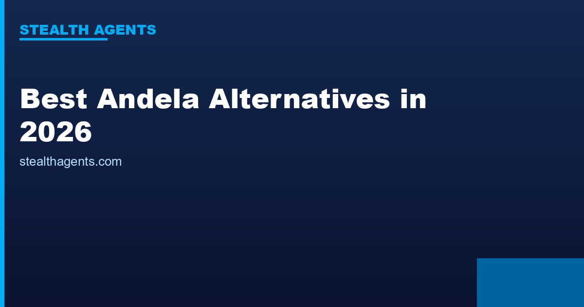 Best Andela Alternatives in 2026: Top Services Compared