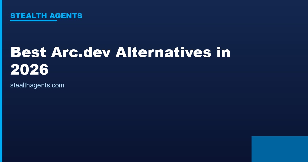 Best Arc.dev Alternatives in 2026: Top Services Compared