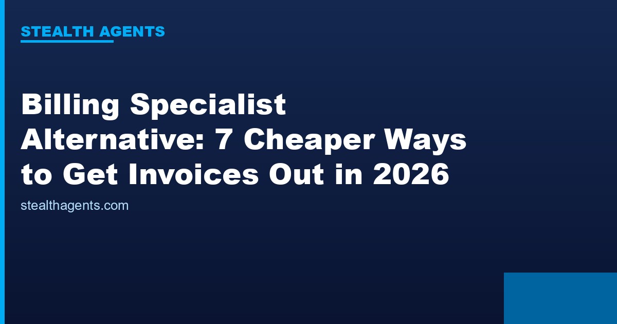 Billing specialist alternative options compared for 2026