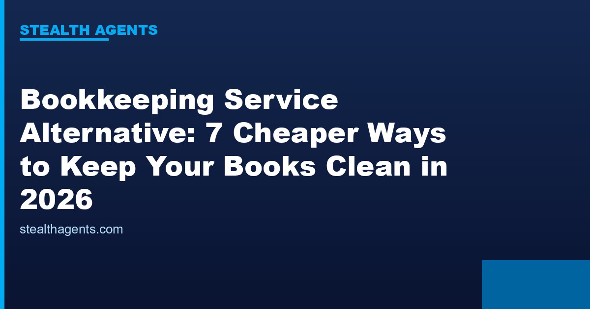 Bookkeeping service alternative options compared for 2026