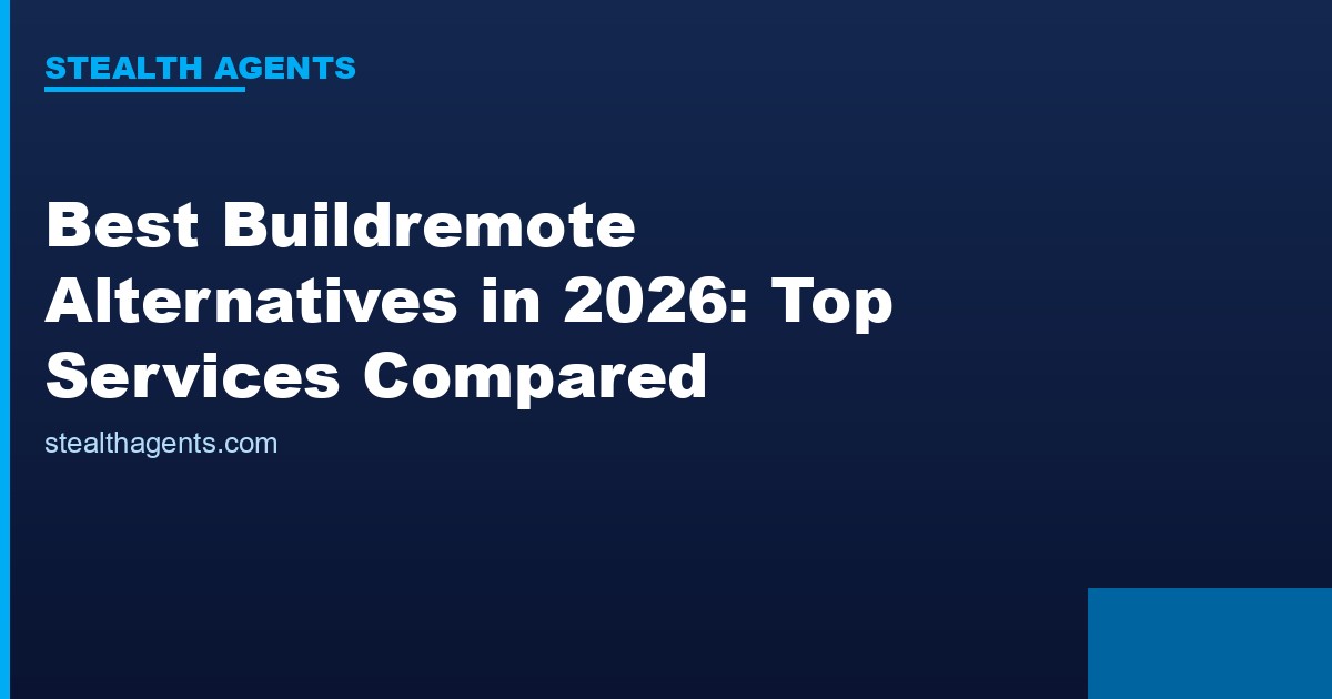 Best Buildremote Alternatives in 2026: Top Services Compared