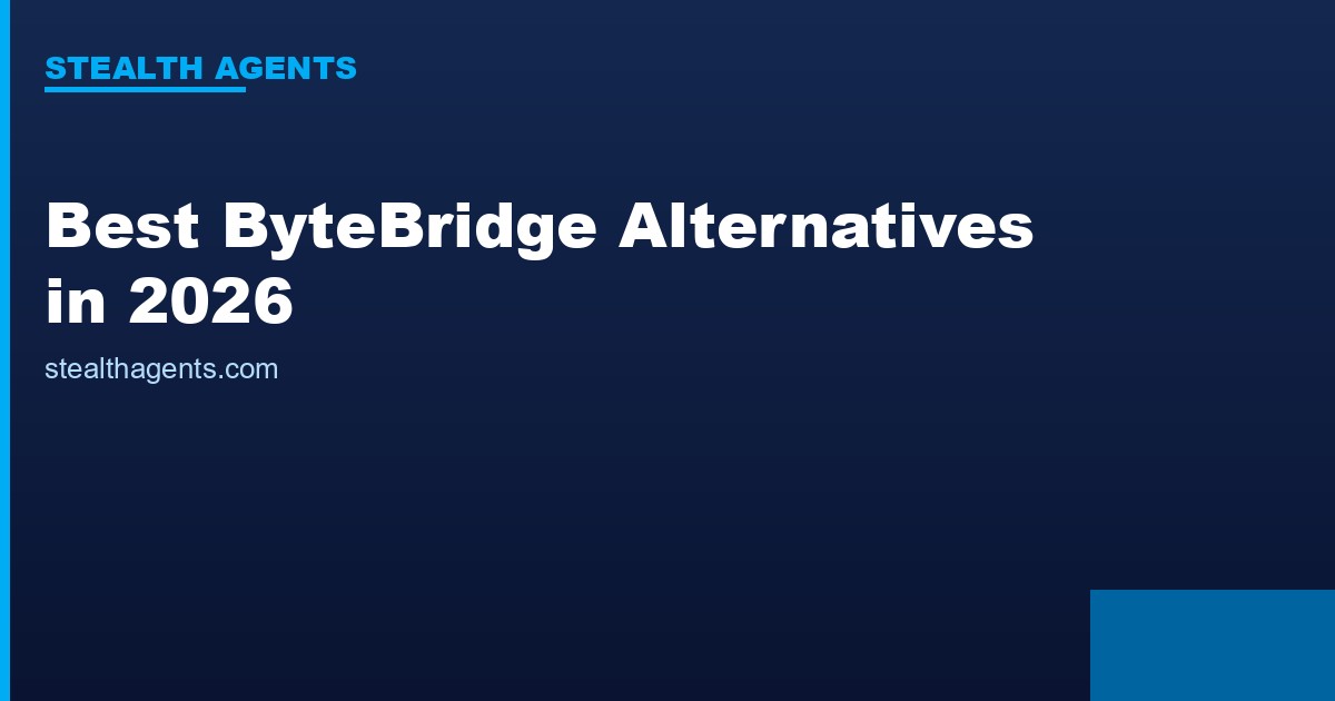 Best ByteBridge Alternatives in 2026: Top Services Compared
