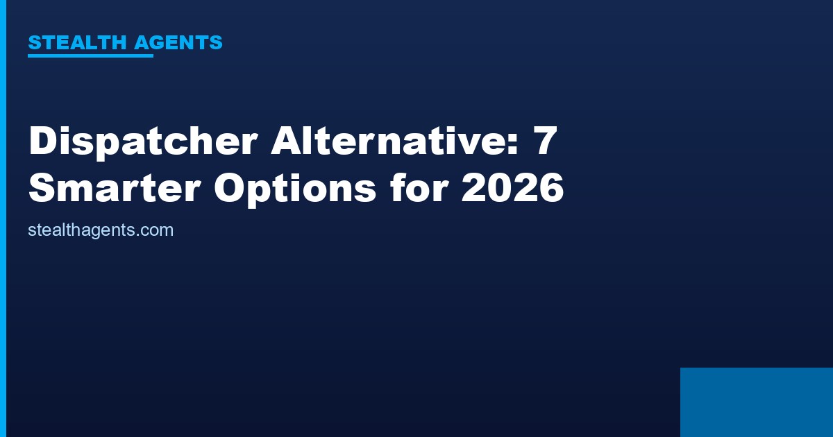 Dispatcher alternative options compared for 2026