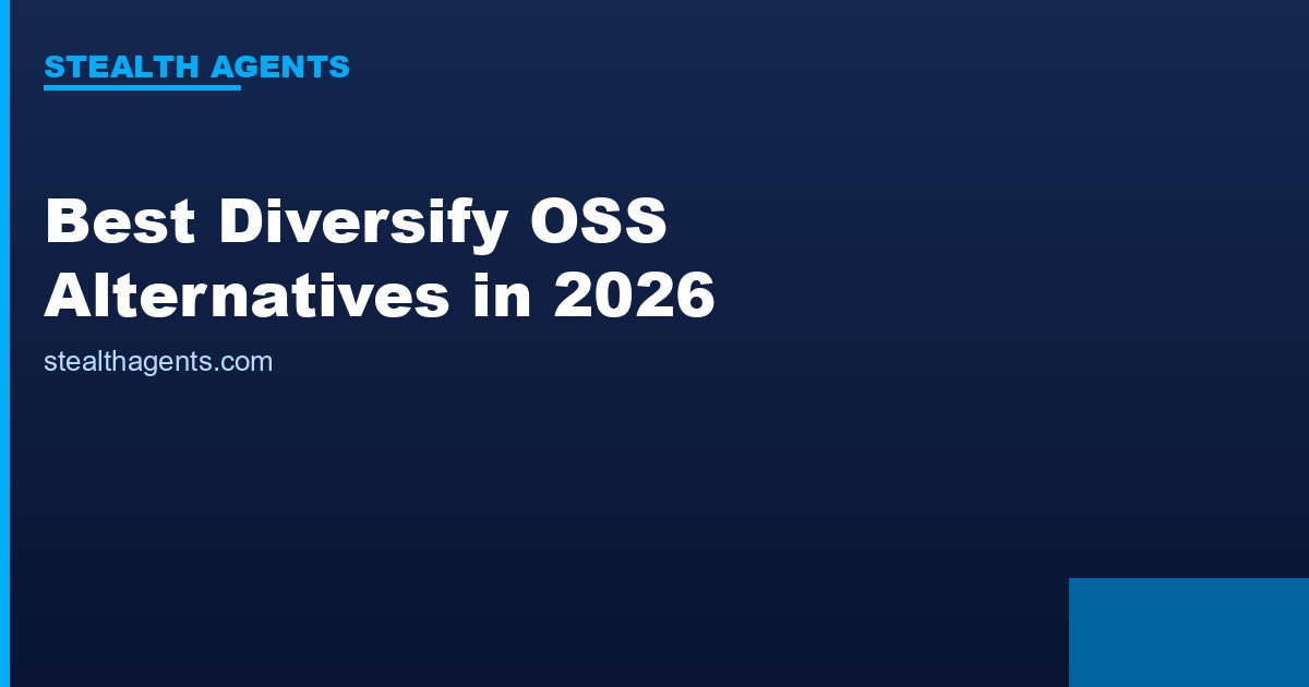 Best Diversify OSS Alternatives in 2026: Top Services Compared