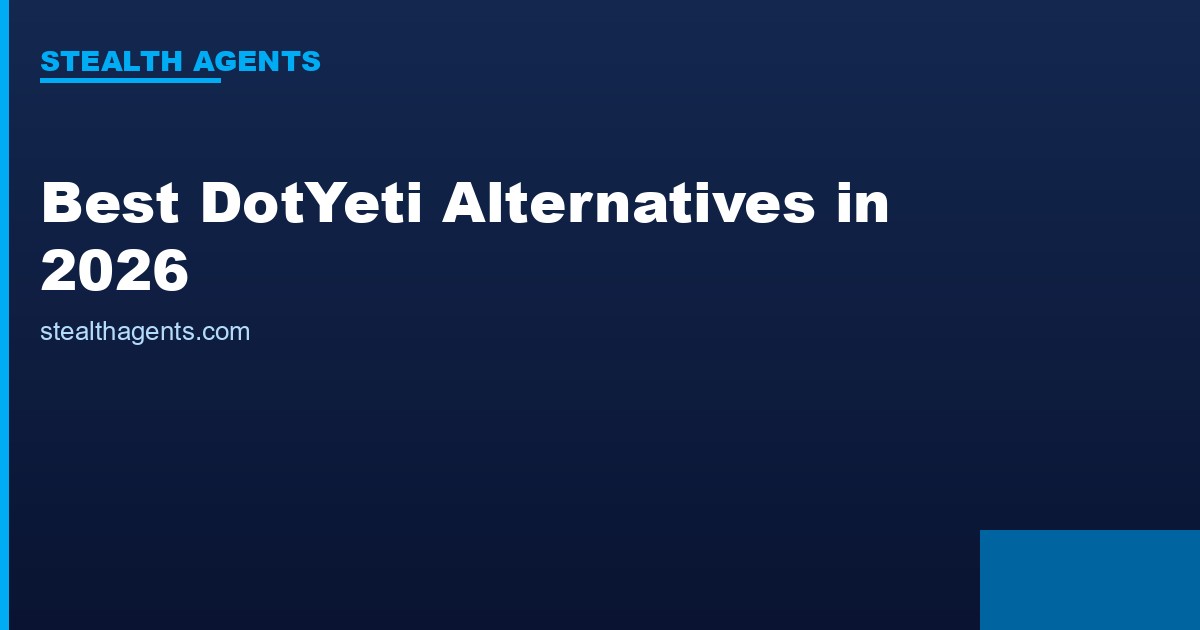 Best DotYeti Alternatives in 2026: Top Services Compared