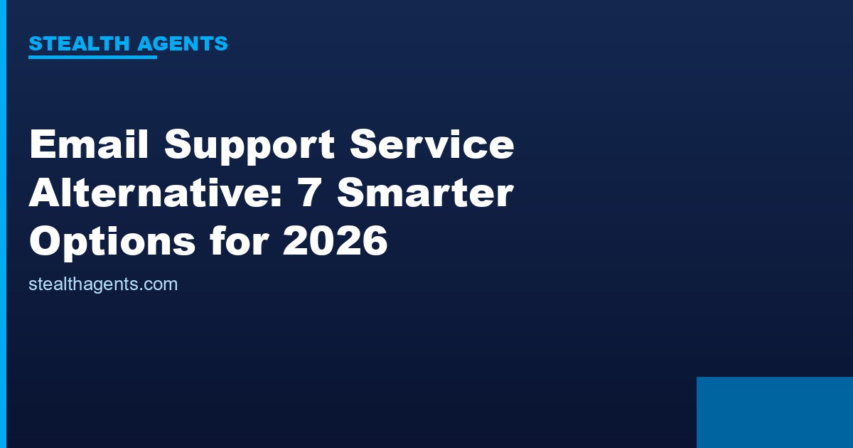 Email support service alternative options compared for 2026