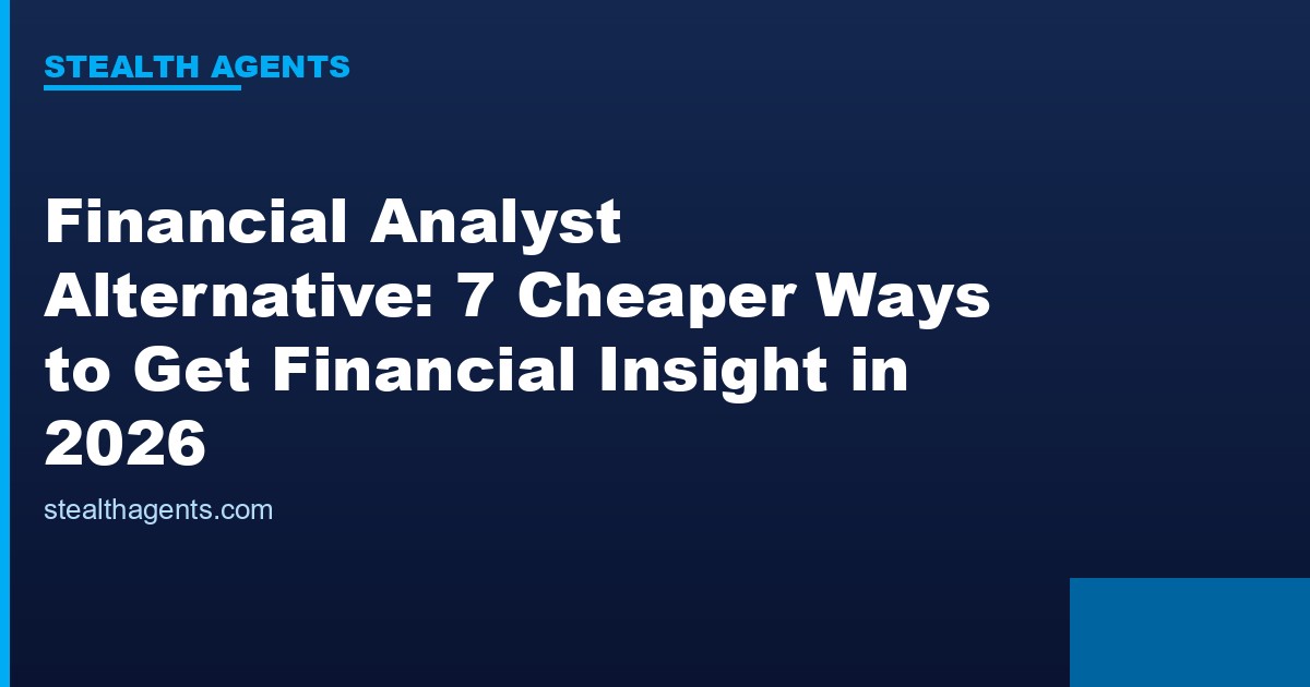 Financial analyst alternative options compared for 2026