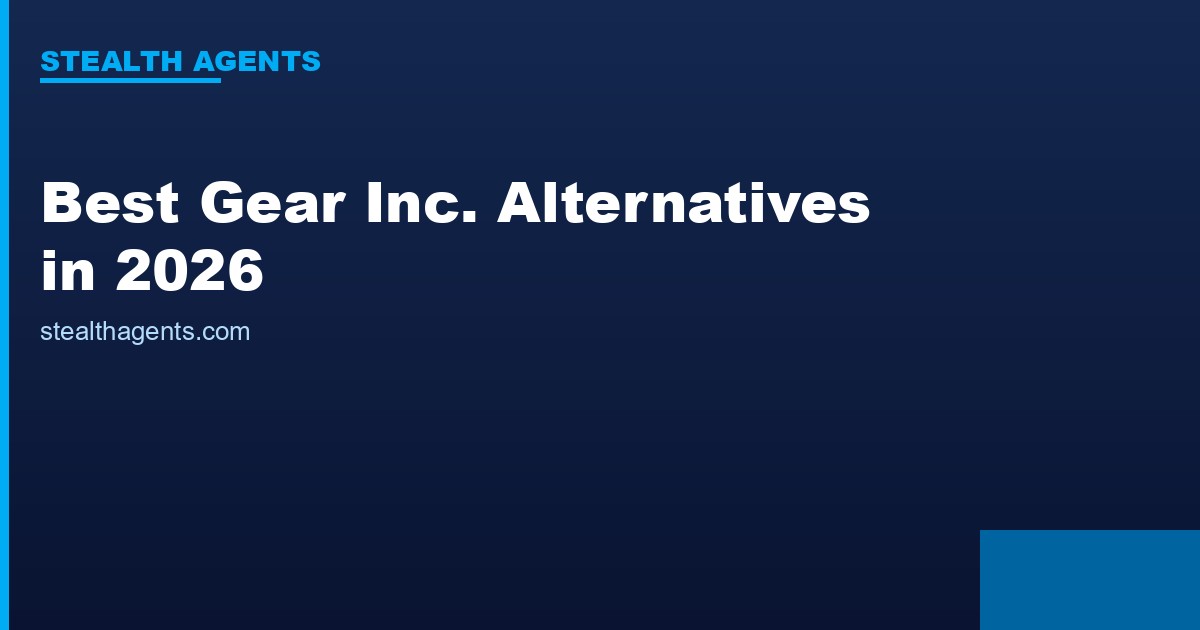 Best Gear Inc. Alternatives in 2026: Top Services Compared