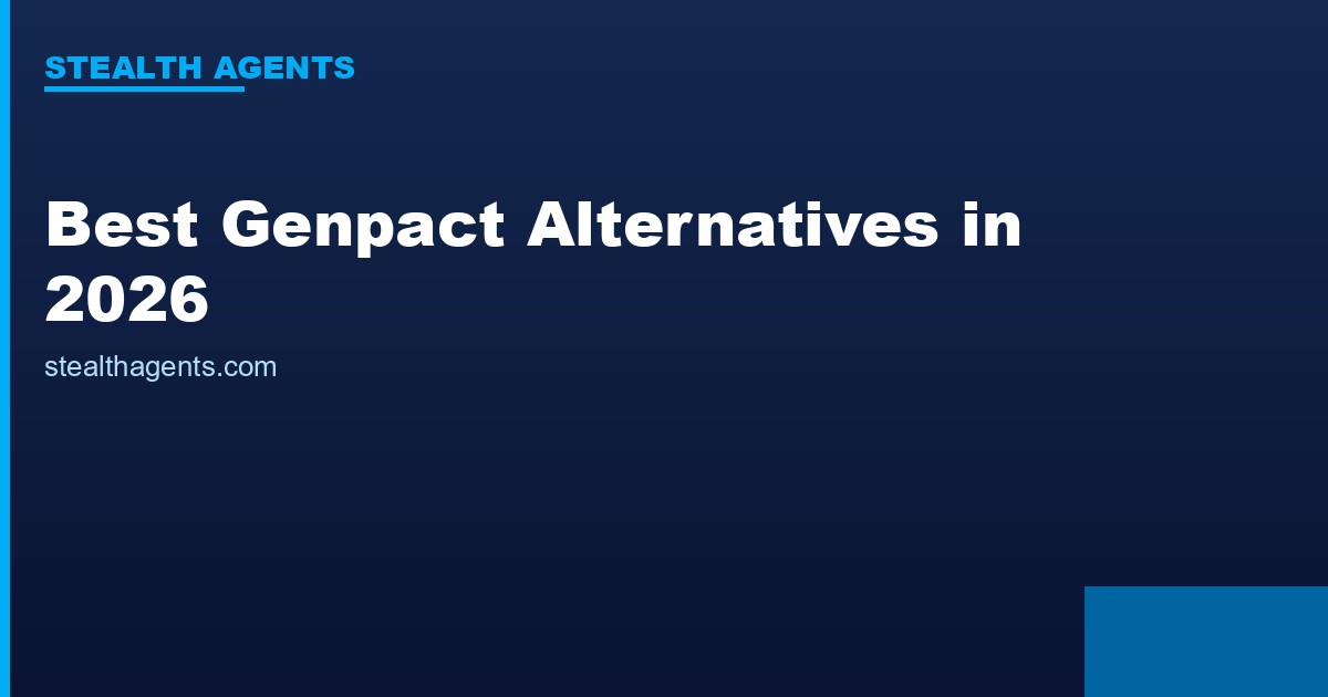 Best Genpact Alternatives in 2026: Top Services Compared