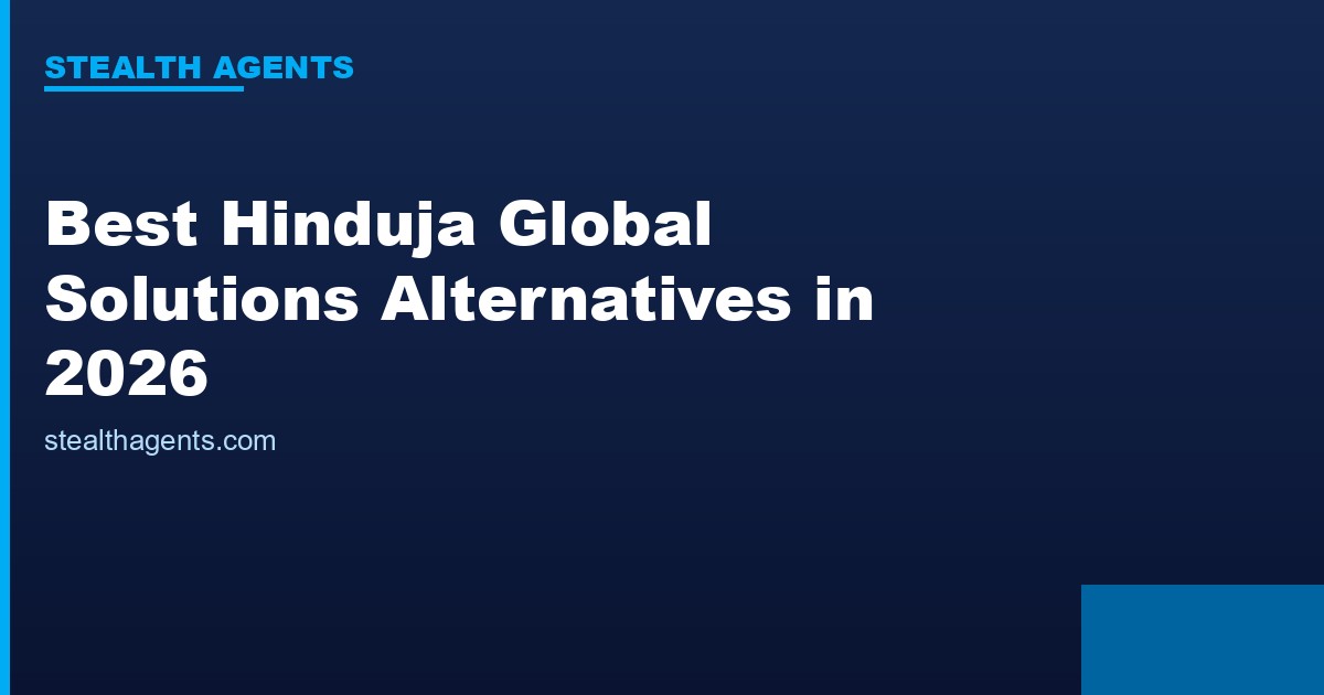 Best Hinduja Global Solutions Alternatives in 2026: Top Services Compared