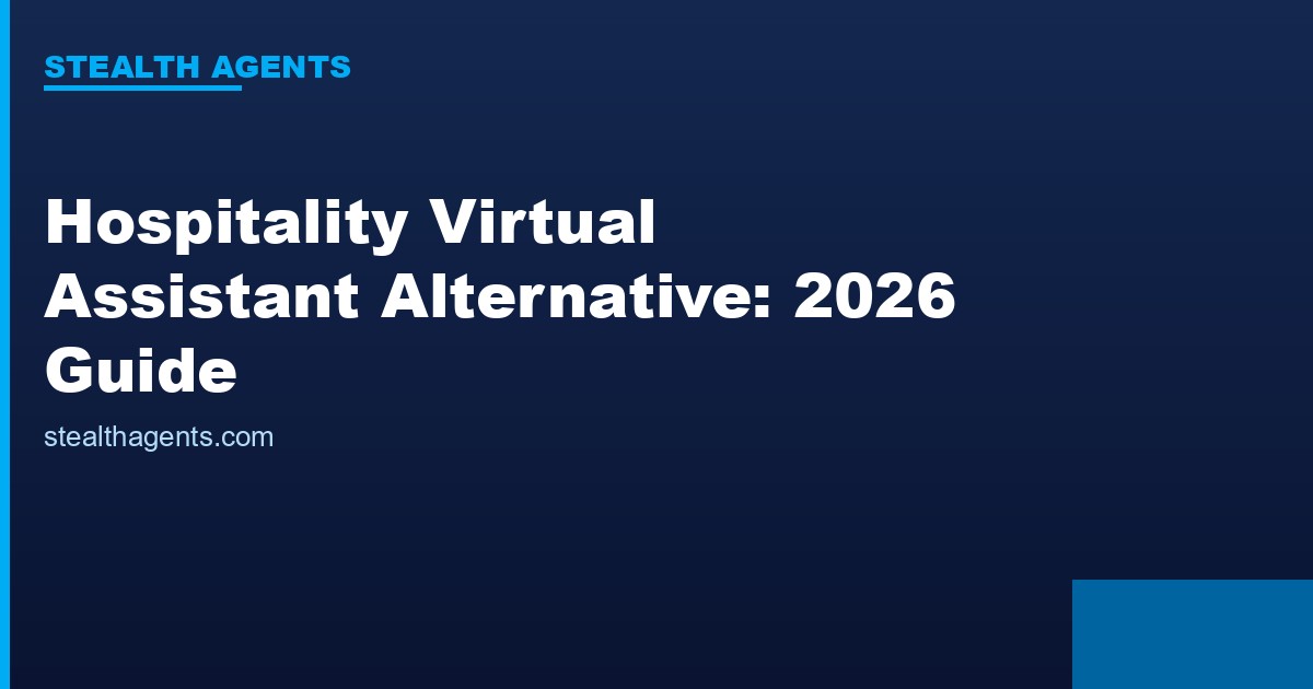Hospitality virtual assistant alternative options compared for 2026
