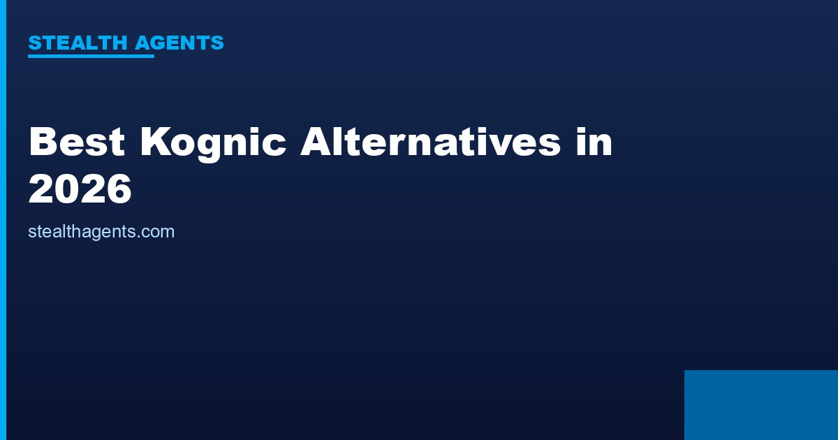 Best Kognic Alternatives in 2026: Top Services Compared