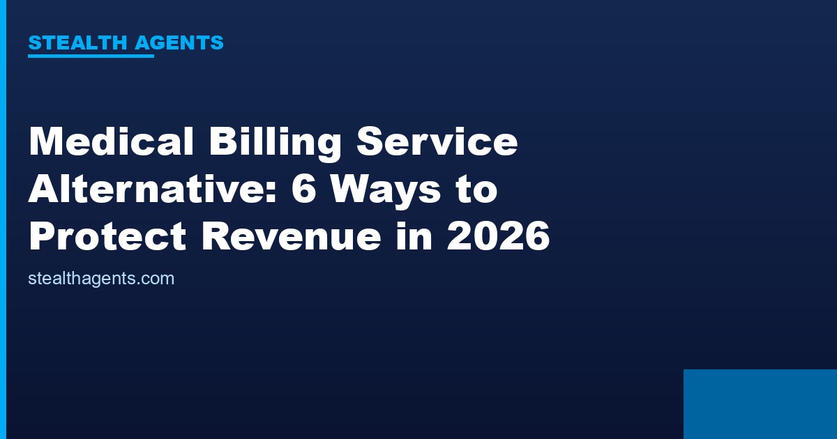 Medical billing service alternative options compared for 2026