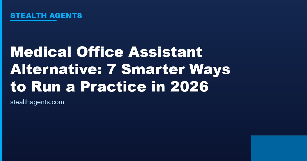 Medical office assistant alternative options compared for 2026