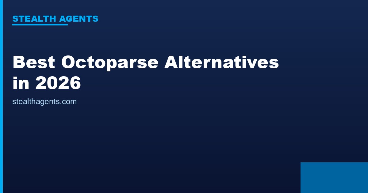 Best Octoparse Alternatives in 2026: Top Services Compared