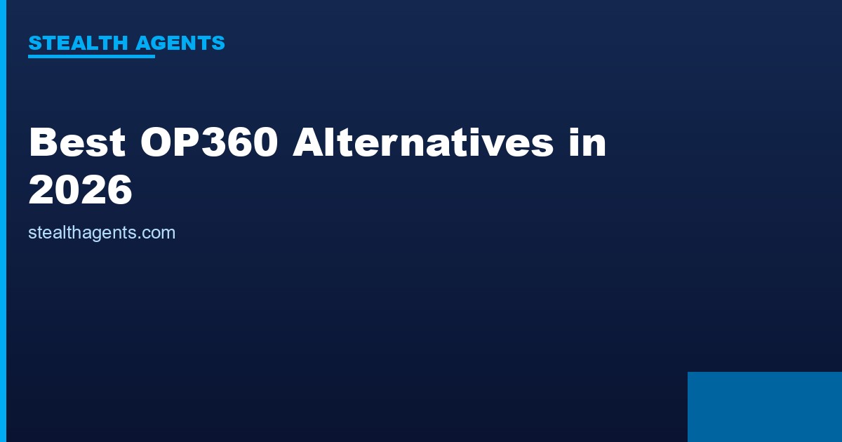 Best OP360 Alternatives in 2026: Top Services Compared
