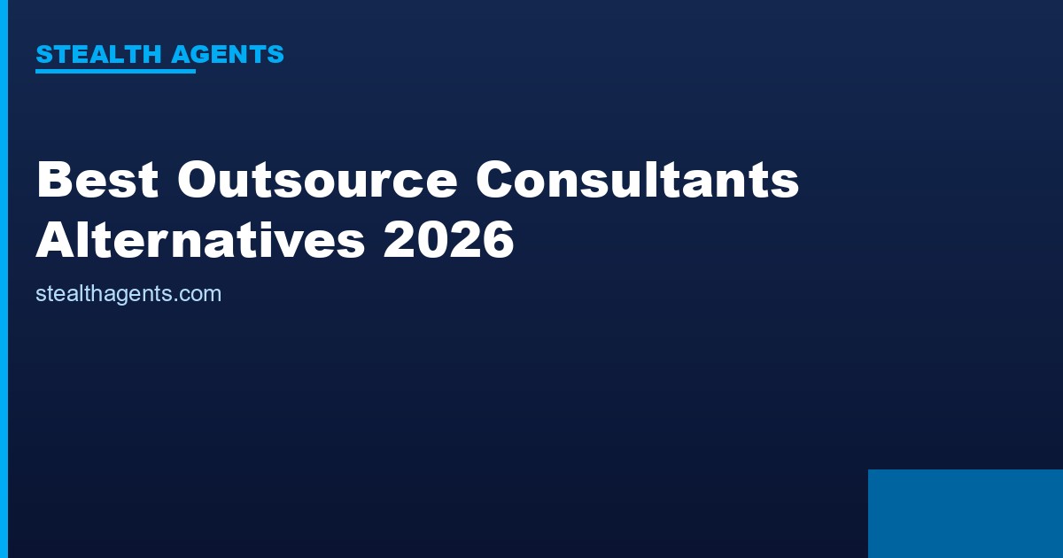 Best Outsource Consultants Alternatives 2026