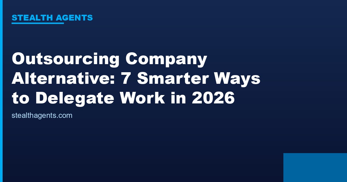 Outsourcing company alternative options compared for 2026