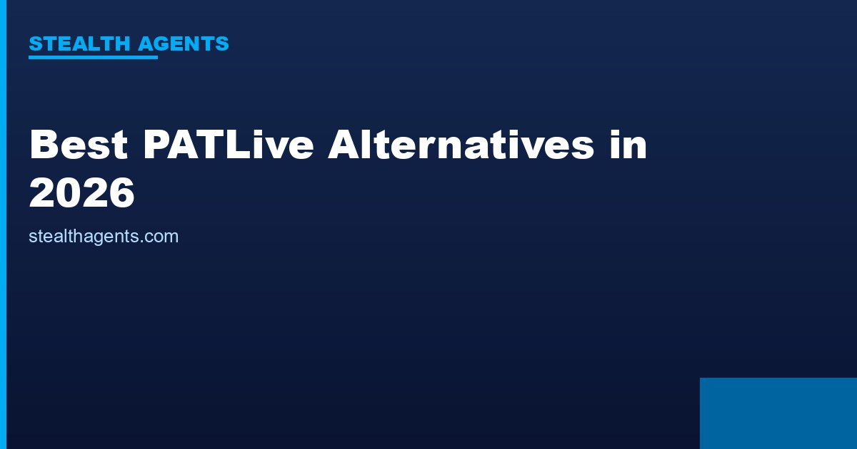 Best PATLive Alternatives in 2026: Top Services Compared