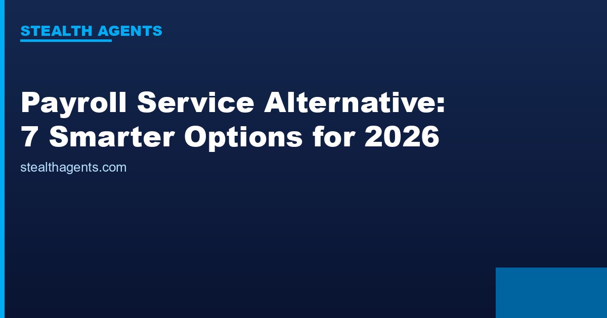 Payroll Service Alternative options compared for 2026