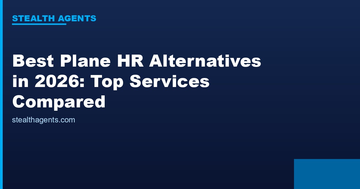 Best Plane HR Alternatives in 2026: Top Services Compared