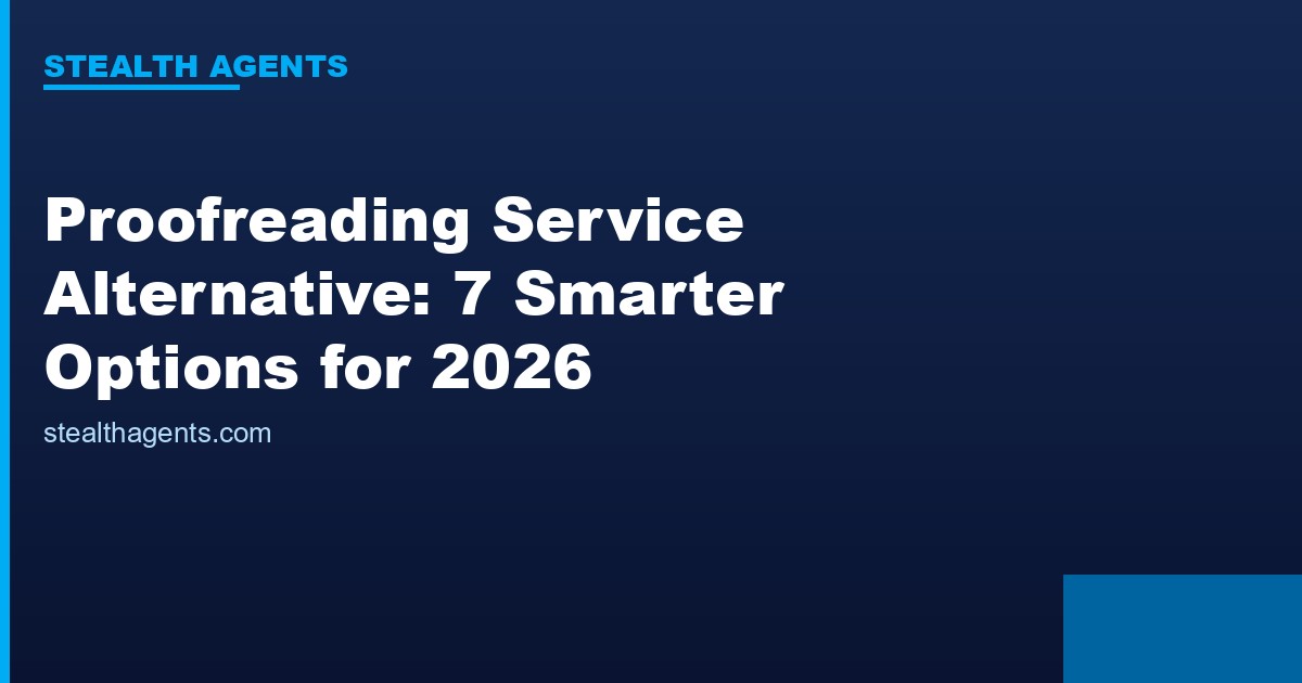 Proofreading service alternative options compared for 2026