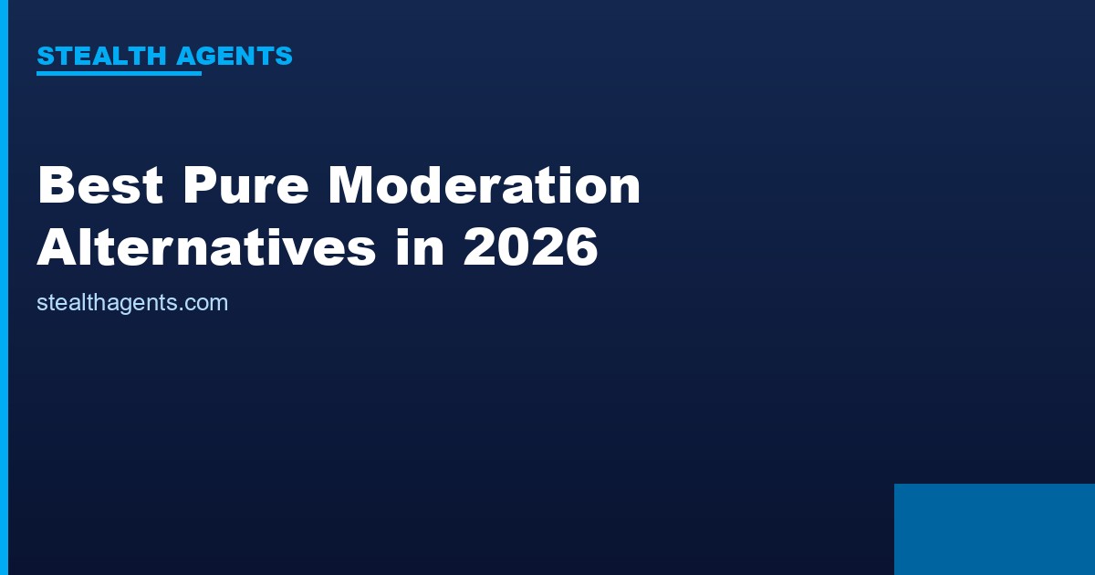 Best Pure Moderation Alternatives in 2026: Top Services Compared