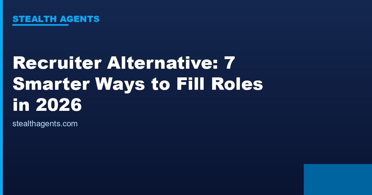 Recruiter alternative options compared for 2026
