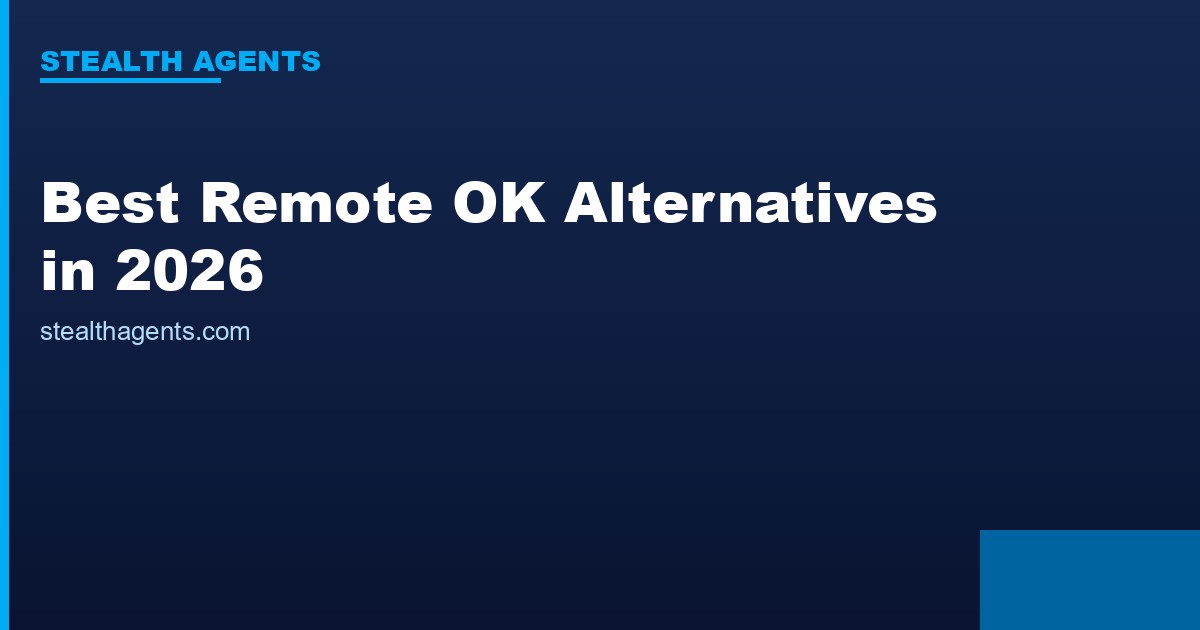 Best Remote OK Alternatives in 2026: Top Services Compared