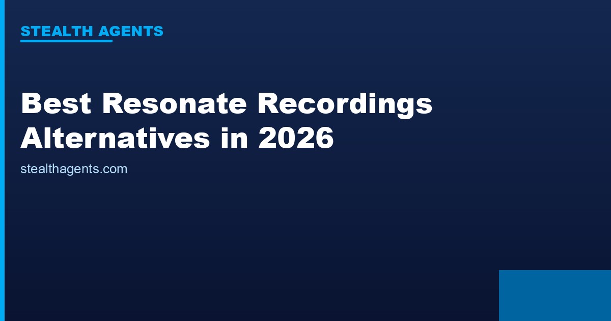 Best Resonate Recordings Alternatives in 2026: Top Services Compared