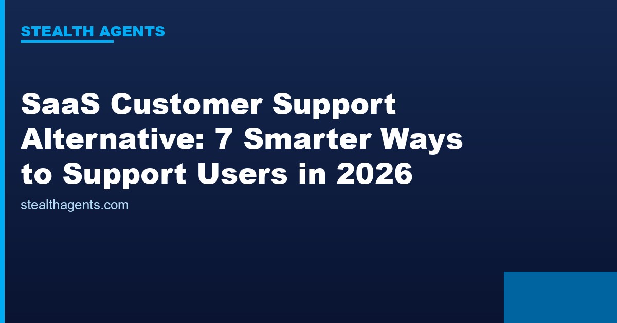 SaaS customer support alternative options compared for 2026