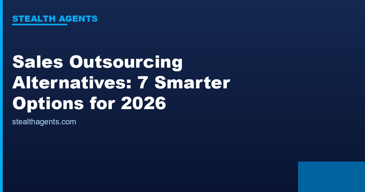 Sales Outsourcing Alternatives options compared for 2026