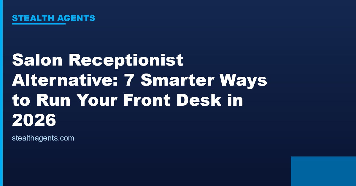 Salon receptionist alternative options compared for 2026