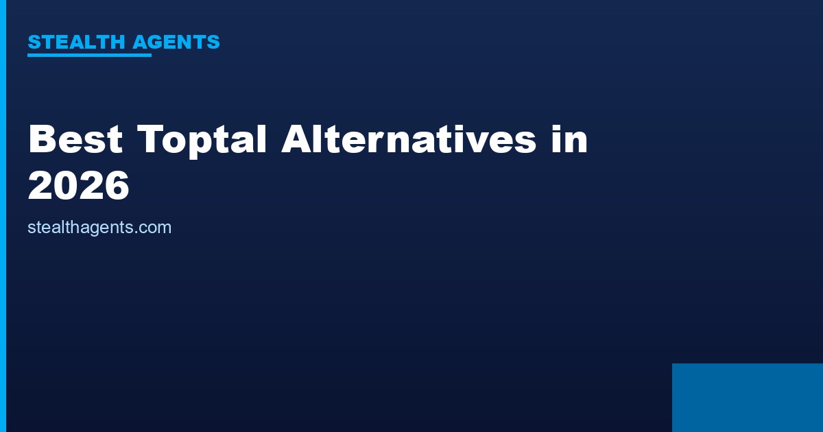 Best Toptal Alternatives in 2026: Top Services Compared
