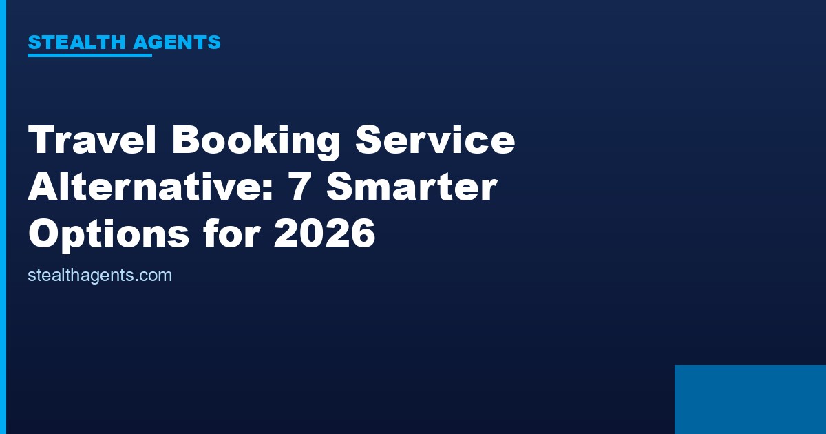Travel booking service alternative options compared for 2026