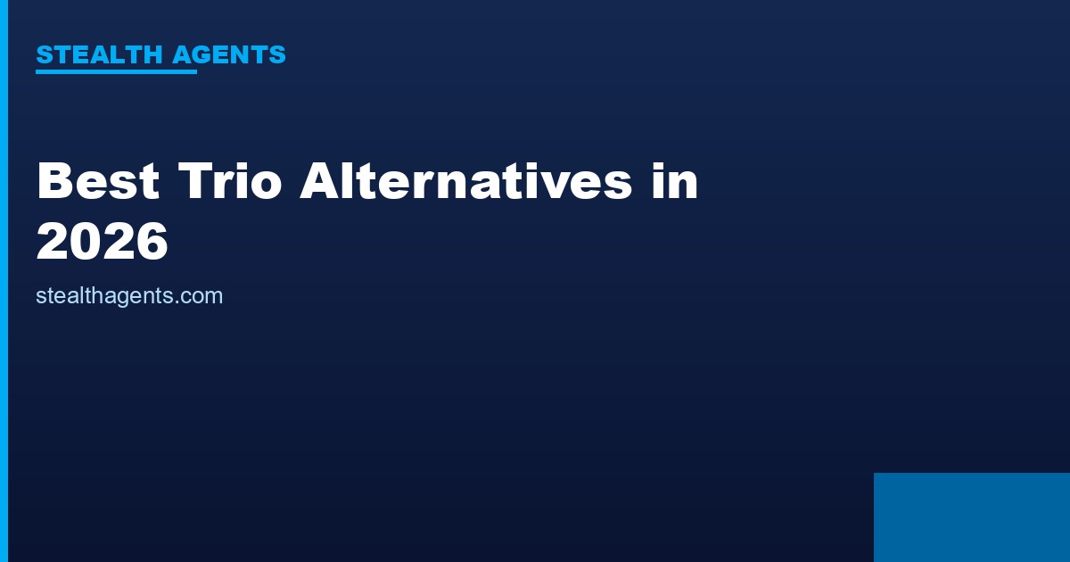 Best Trio Alternatives in 2026: Top Services Compared