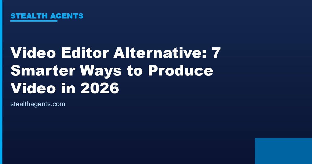 Video editor alternative options compared for 2026