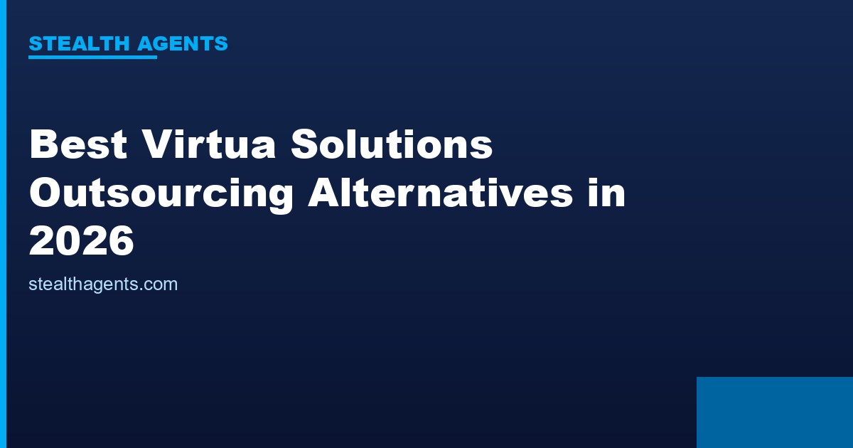 Best Virtua Solutions Outsourcing Alternatives in 2026: Top Services Compared