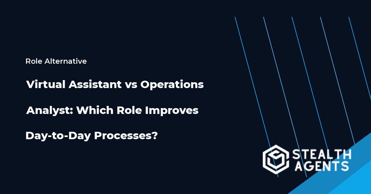 Virtual Assistant and Operations Analyst role comparison