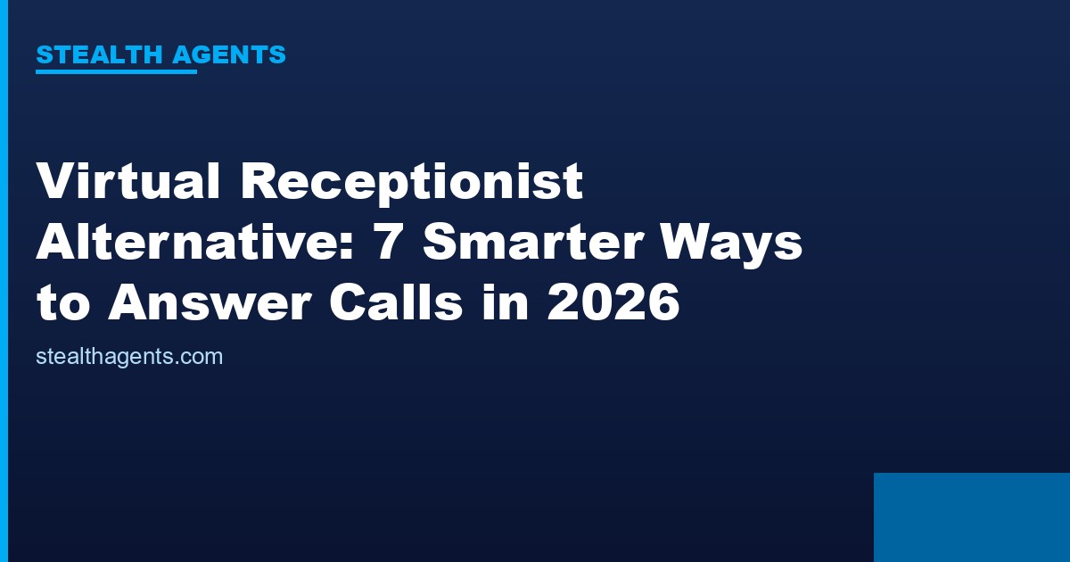 Virtual receptionist alternative options compared for 2026