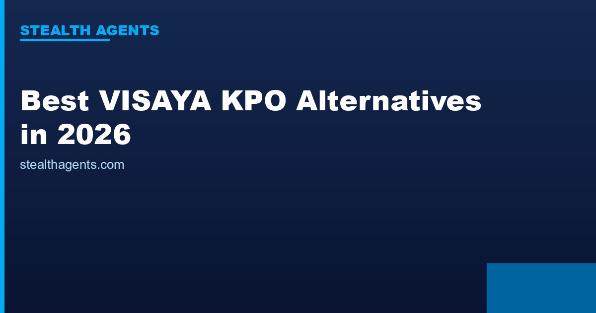 Best VISAYA KPO Alternatives in 2026