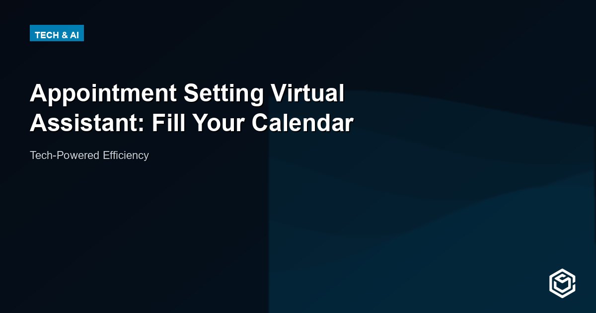 appointment setting virtual assistant services