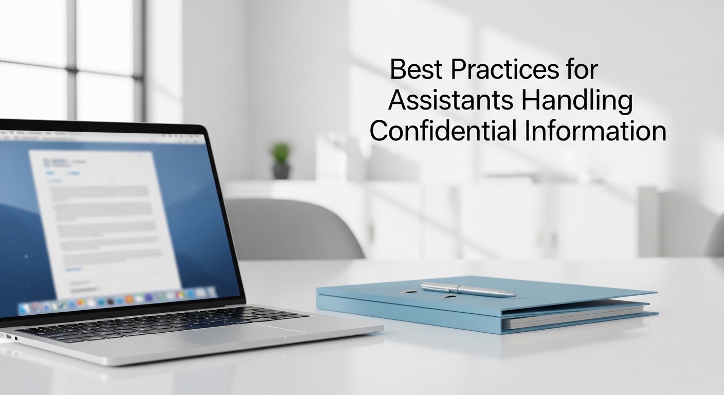 Best Practices for Virtual Assistants Handling Confidential Information