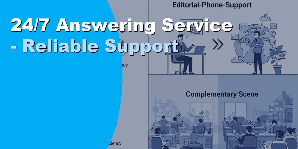 24/7 Answering Service - Reliable Support