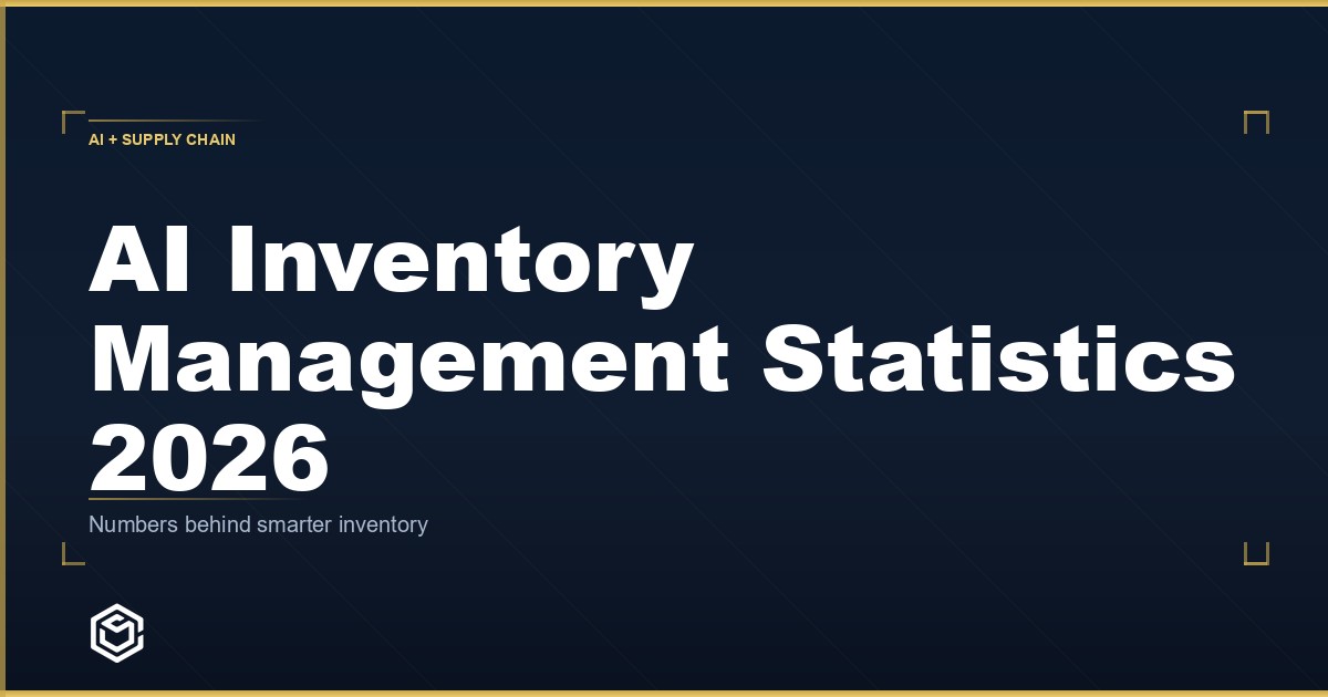 AI Inventory Management Statistics 2026: Adoption, Forecast Accuracy, Cost Savings & Efficiency Data